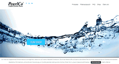 Desktop Screenshot of pearlco.de